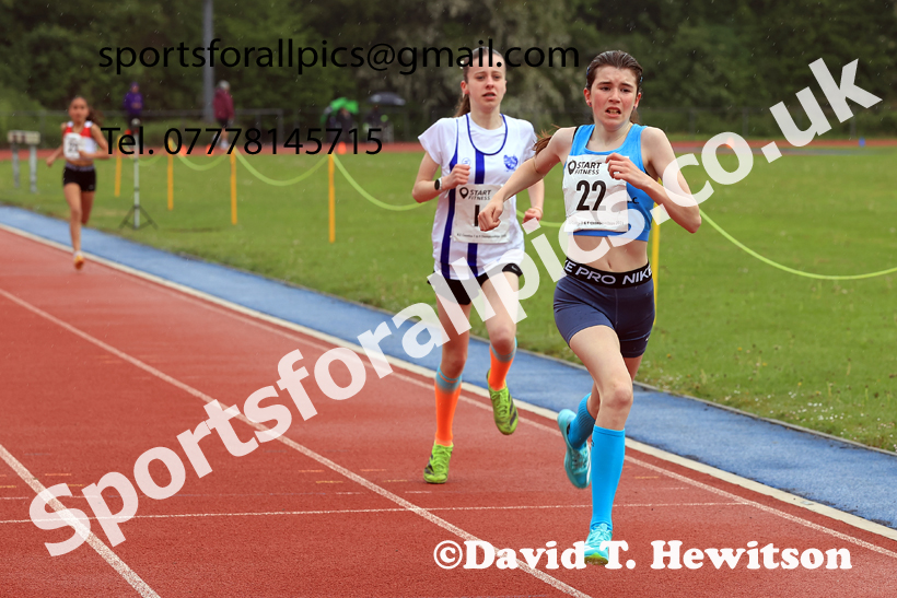 800 metres, 2026 North Eastern Track and Field Champs, Shildon, County Durham. Photo: David T. Hewitson/Sports for All Pics